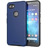 Pixel 3a XL Case, Crave Dual Guard Protection Series Case for Google Pixel 3a XL - Navy