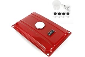 BAZARGAME Generator Gas Fuel Tank 5 Gallon with Chrome-Plated Cover for EC2500 18.9 Liter,Universal 5 Gallons Generator Gas Fuel Tank
