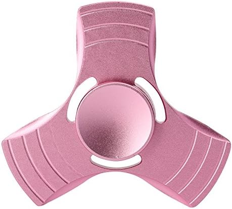 Tri-Fidget Hand Finger Spinner Metal Toy Time Killer for ADD, ADHD, Anxiety, and Autism Adult Children