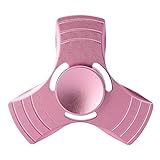 Tri-Fidget Hand Finger Spinner Metal Toy Time Killer for ADD, ADHD, Anxiety, and Autism Adult Children