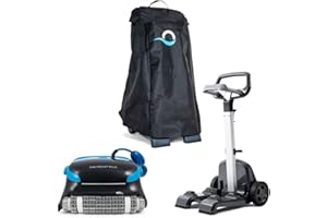 Dolphin Nautilus CC Plus Robotic Pool Vacuum Cleaner with Caddy and Classic Caddy Cover, Store and Protect, Ideal for All Pools up to 50 FT in Length