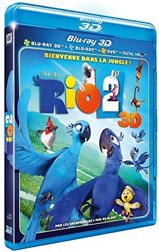 Rio 2 - Combo Blu-ray3D + Blu-ray+ DVD