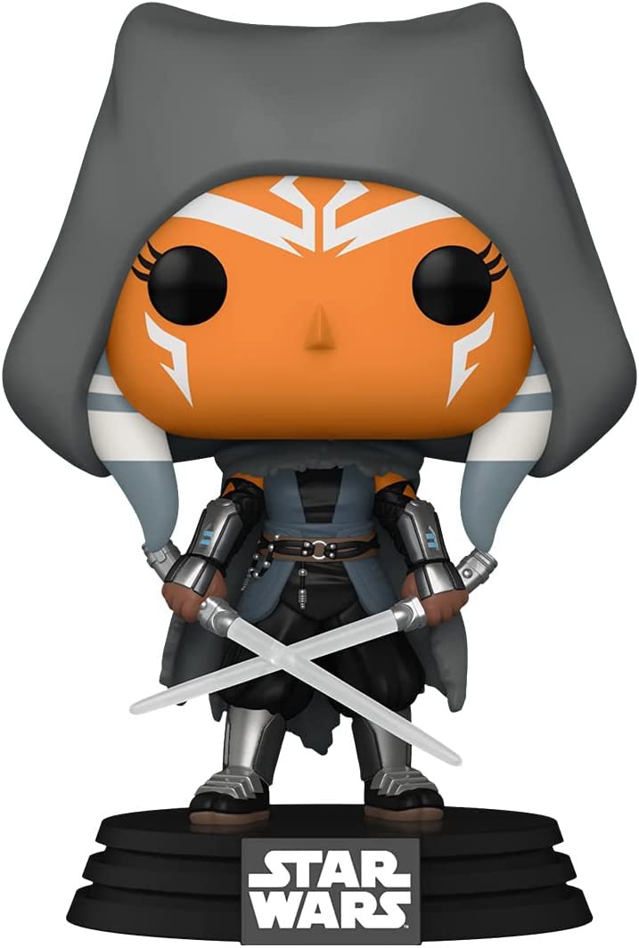 Funko POP! Star Wars: the Mandalorian - Ahsoka Tano - (hooded) - Collectable Vinyl Figure - Gift Idea - Official Merchandise - Toys for Kids & Adults - TV Fans - Model Figure for Collectors