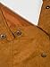Persun Women's Faux Suedettte Button Closure Plain A-line Mini Skirt