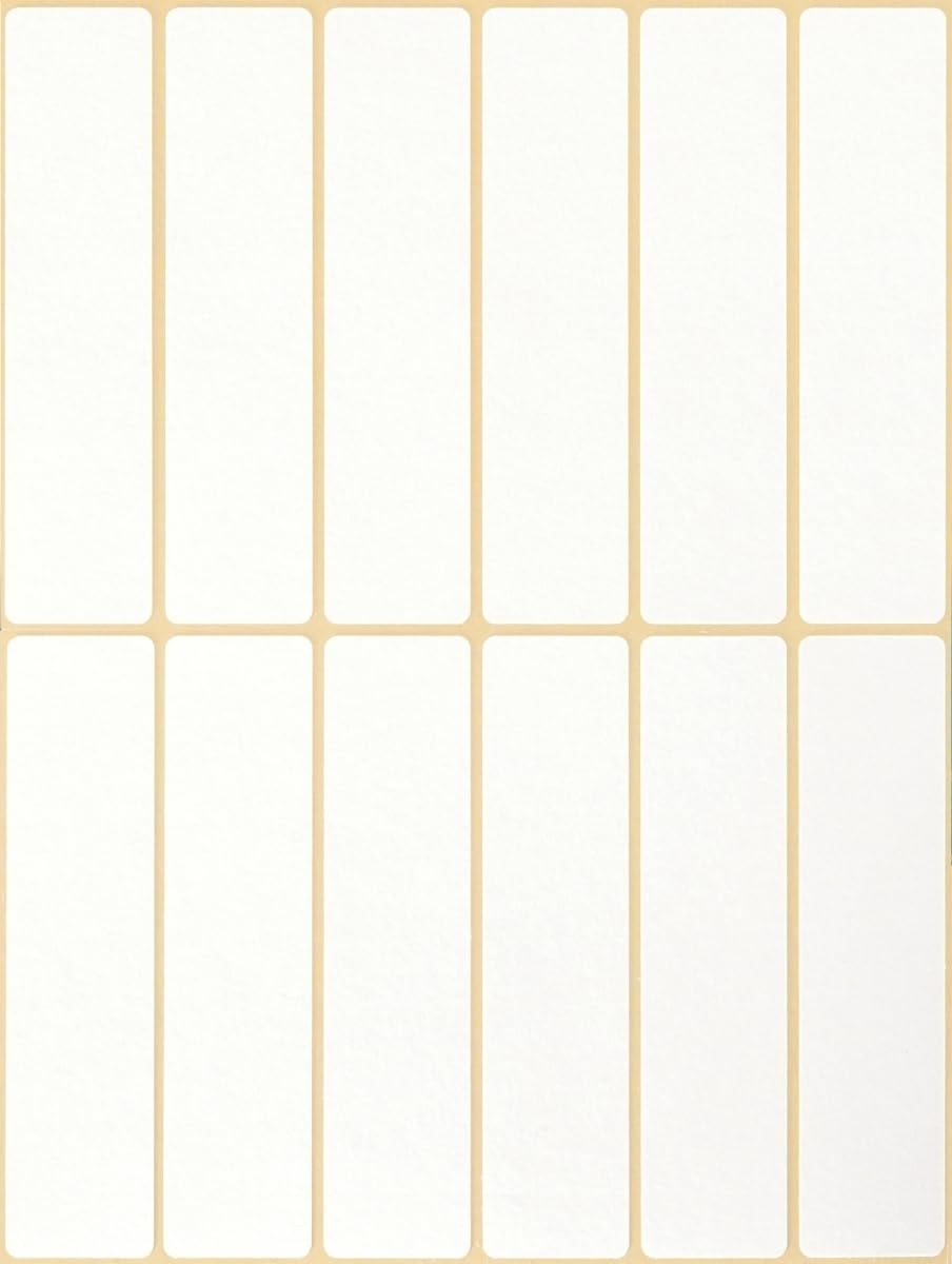 Avery Zweckform 3328 Universal Labels 27 Sheets 324 Labels 76 x 19 mm White