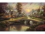Ceaco Thomas Kinkade - Sunset on Lamplight Lane Puzzle (1000 Piece)