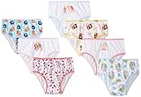 Handcraft Little Girls' Palace Pets  Underwear Panty (Pack of 7), Assorted, 4