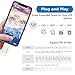 USB Flash Drive 128G Compatible iPhone iPad, Kimiandy USB Flash Drive Encrypted Memory Stick Jump Thumb Drive Compatible Android iPhone iPad PC, High Speed & Easy Transfer Pen Drive (128G Gold)
