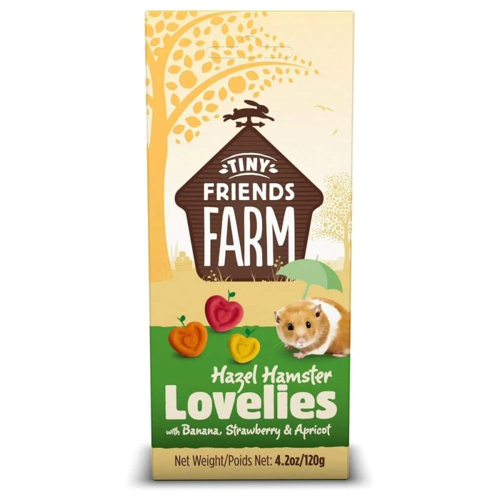 Supreme Tiny Friends Farm Lovelies Hamster Treats, 4.2 oz.