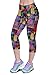 Ancia 2016 Workout Capri Legging Yoga Pants Running Tights(Pieces,L)