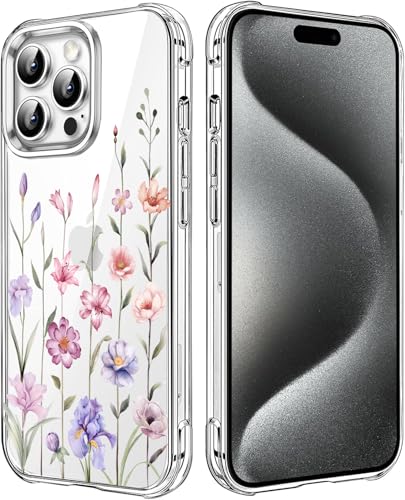 HEYORUN Wild Floral Clear Case