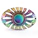 Fidget Spinner, Magicfly Metallic Hand Spinner EDC Finger Toy Ultra Fast Bearings Great Gift for ADD, ADHD, Autism Adult Children(Metal Rainbow)