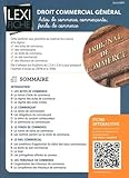 Droit commercial général - Actes de commerce, commerçants, fonds de commerce by 