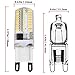 Kakanuo G9 LED Bulb Dimmable 4 Watt Warm White 3000K Bi-pin Base 72X3014SMD LED Corn Bulb AC 110V-130V(Pack of 2)