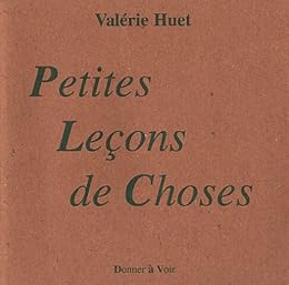 Petites leçons de choses