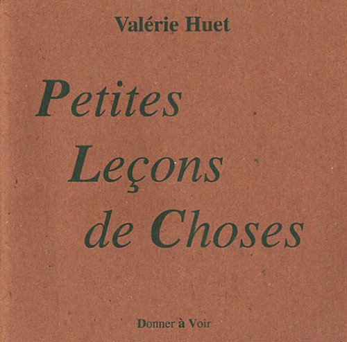 Petites leçons de choses