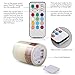 Sugoiti Flameless Candles Battery Operated LED Flames with Timer and Remote Control 4