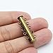 Beautiful Bead 10Pcs 5 Strand Slides Magnetic Tube Clasp For Necklace Jewelry Findings, Bronze