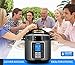 Mueller UltraPot 6Q Pressure Cooker Instant Crock 10 in 1 Pot with German ThermaV Tech, Cook 2 Dishes at Once, BONUS Tempered Glass Lid incl, Saute, Steamer, Slow, Rice, Yogurt, Maker, Sterilizer