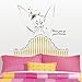 RoomMates Disney Fairies - Tinkerbell Headboard Peel and Stick Giant Wall Decal