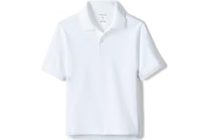 Lands' End Kids School Uniform Polo – 100% Cotton Comfort That Lasts All Year, Easy-Care, Short Sleeve
