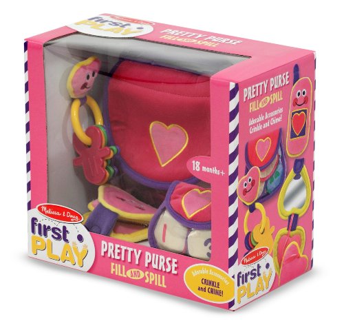 Melissa & Doug Pretty Purse Fill and Spill Soft Play Set Toddler Toy