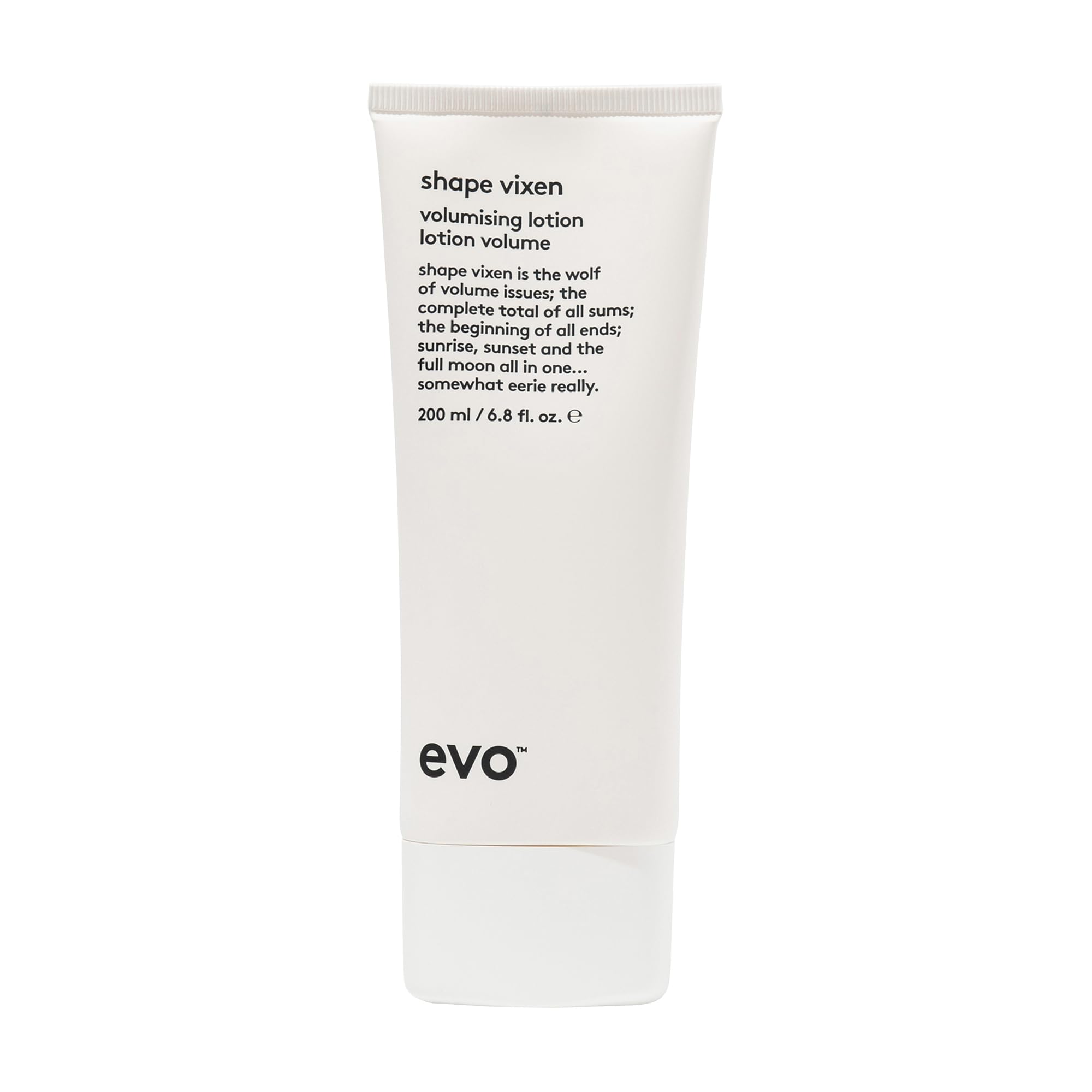 Evo Shape Vixen Volumising Lotion - Professional Hair Styling Blowdry Texture Mask for Fine Thin Straight Hair - 200ml / 6.8fl.oz