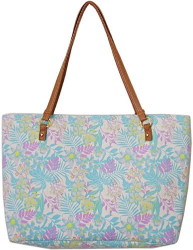 Large Utility Tote Bag by YJ Collection 1613 (SKY BLUE)