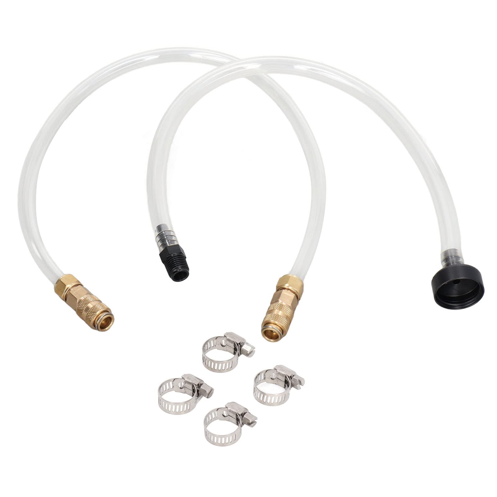 Leapiture Oil Filler Bleed Tube Kit, Boat Bridge Tube Brass Hydraulic Steering Bleed Kit Replacement for Seastar Hydraulic Steering System