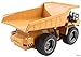 Memtes 6 Channel Full Functional Remote Control Dump Truck Construction Toy, Die-Cast Front, with Lights