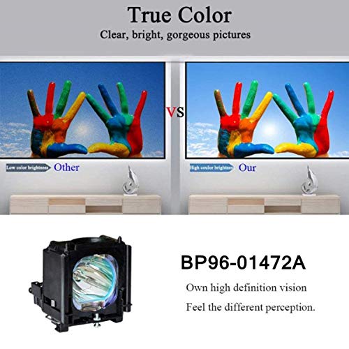 Ahlights BP96-01472A P132W DLP/LCD Projection Replacement Lamp with Housing for Samsung TVs