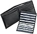 Nautica Men's Leather Slim Passcase Wallet with Large Bill Compartment