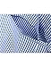 Allegra K Man Vertical Stripes Notched Lapel Long Sleeves Blazer Blue White S