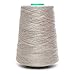 Linen Yarn Cone - 100% Flax Linen - 1 LBS - Natural Grey - 3 PLY - Sewing Weaving Crochet Embroidering - 3.000 Yards