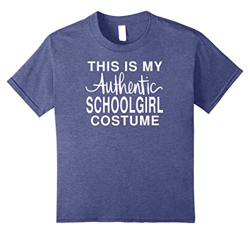 My Authentic Schoolgirl Costume: Funny Halloween T-Shirt