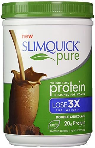 Slimquick Pure Protein Powder Chocolate, 300 Gram by SLIMQUICK Pure