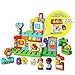 LeapFrog LeapBuilders ABC Smart House Interactive Learning Blocks Playset, Multicolor