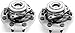 TRQ 2 Piece Front Wheel Bearing & Hub Assembly Set Compatible with 2003-2005 Dodge Ram 2500 Ram 3500