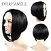 Secretgirl Short Straight Hair Bob Wigs Cosplay Party Wig for Women Black Heat Resistant Wig (#1)