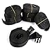OUTAD Durable 600D Oxford Waterproof Heavy Duty Fabric Trailerable Pontoon Boat Cover Storage Tool Accessories-Marine Grade Polyester Canvas Fits for 21-24 Ft Length Boats