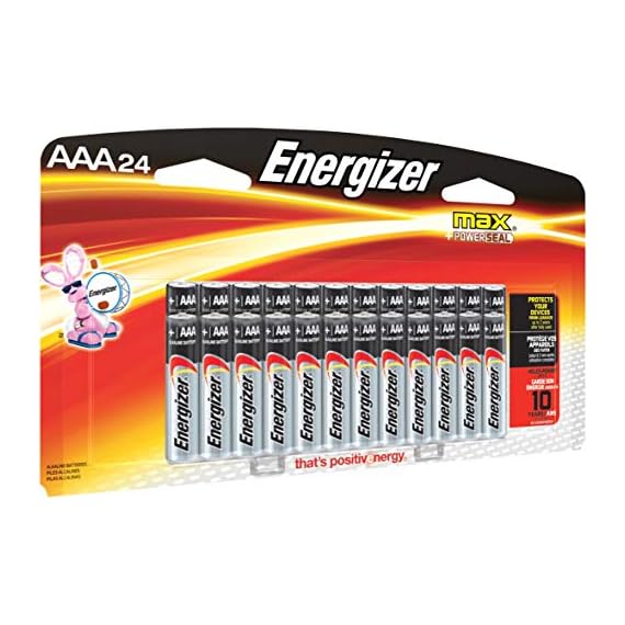 Energizer AAA Batteries (24 Count), Triple A Max Alkaline Battery