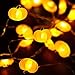 SOMUNS Halloween Lights, 40 LED Pumpkin String Lights for Indoor, Halloween Christmas Decorations, Battery Operated