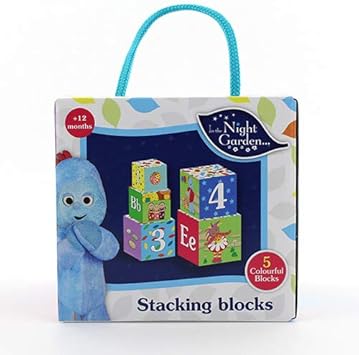 in the night garden wooden stacking blocks