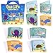 Kangaroo Sea Life Valentines Day Cards with Envelopes, Word Search Game Valentines Day Cards for Kids, Kids Party Favor, Exchange Valentines Cards for Kids Classroom (Pack of 28)