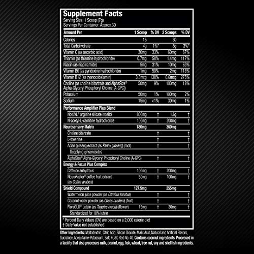 Gamer Energy Drink Powder XP Sports Boost Powder PreGame Energy