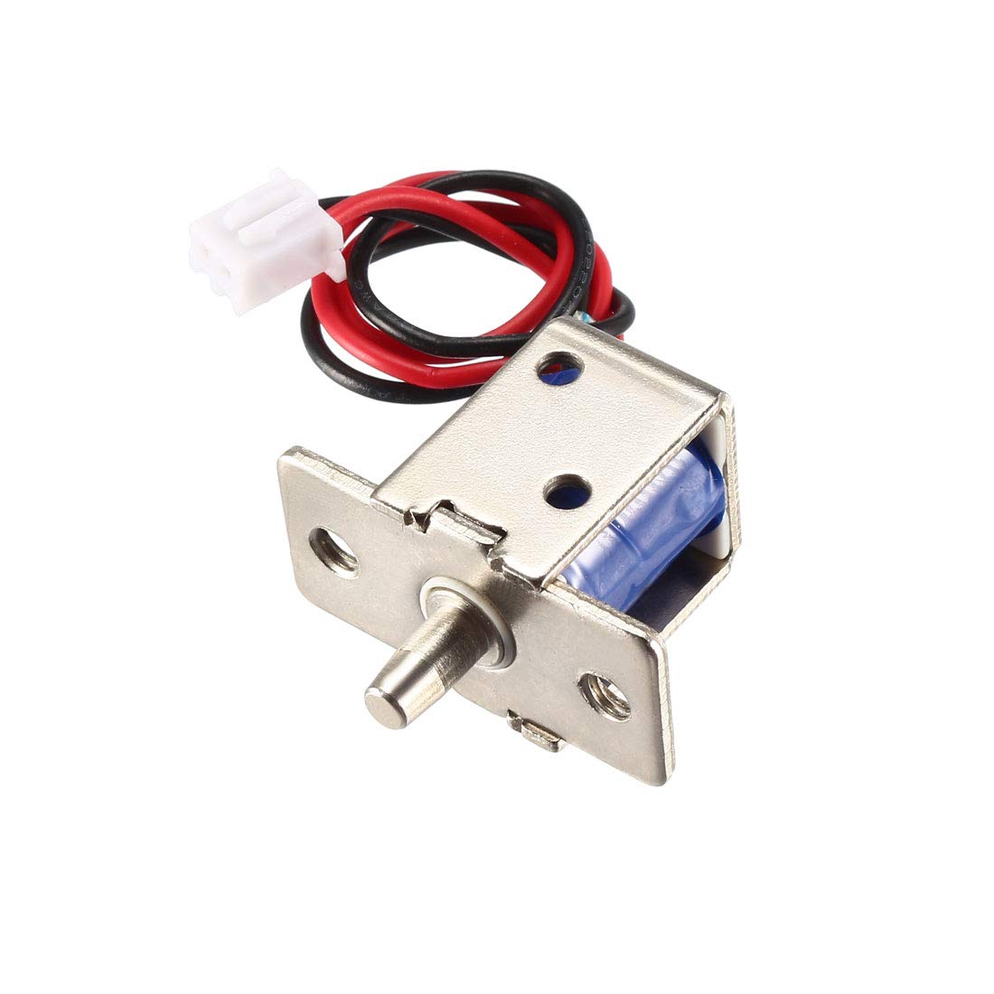 sourcing map DC 12V 0.54A 4.5mm Mini Electromagnetic Solenoid Lock Push Pull Type for Electirc Door Lock
