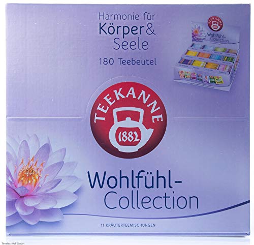 Teekanne Wohlf?hl-Collection Box, 180 Teebeutel in 11 Sorten, 356 g – Bild 3