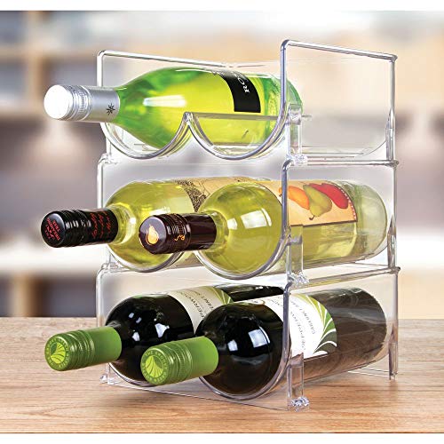3 mDesign+Plastic+Free+Standing+Organizer+Countertops