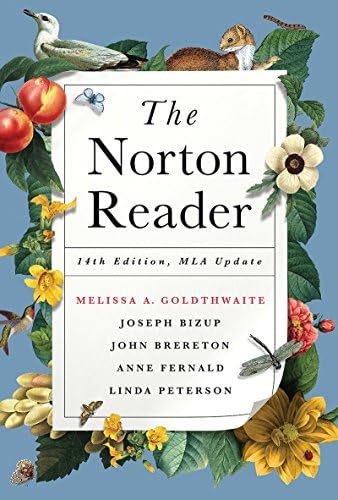 洋書 Intellektueller Widerstand Amazon.com: The Norton Reader: 9780393265842: Goldthwaite, Melissa