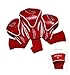 Team Golf NFL Arizona Cardinals Contour Golf Club Headcovers (3 Count) Numbered 1, 3, & X, Fits Oversized Drivers, Utility, Rescue & Fairway Clubs, Velour lined for Extra Club Protection